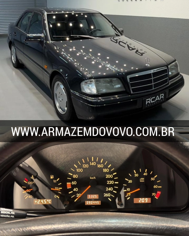 C280 — Mercedes Benz C280 (1994) — Foto principal do anúncio | Armazém do Vovô