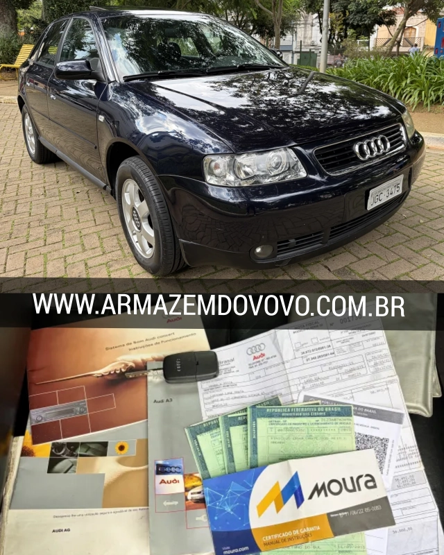 A3 — Audi A3 (2002) — Foto principal do anúncio | Armazém do Vovô