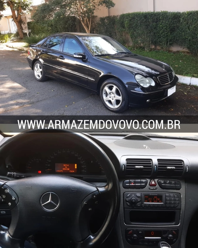 C320 — Mercedes Benz C320 (2000) — Foto principal do anúncio | Armazém do Vovô