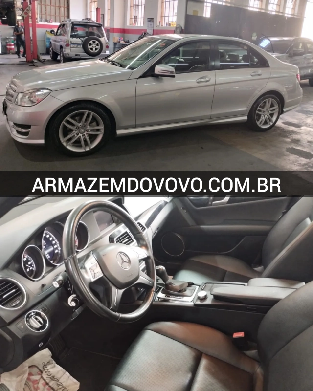C180 — Mercedes Benz C180 (2013) — Foto principal do anúncio | Armazém do Vovô